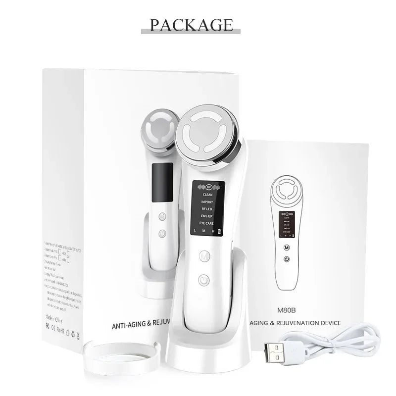 7 em 1 Face Lifting Machine – Sua Pele Mais Jovem e Radiante!