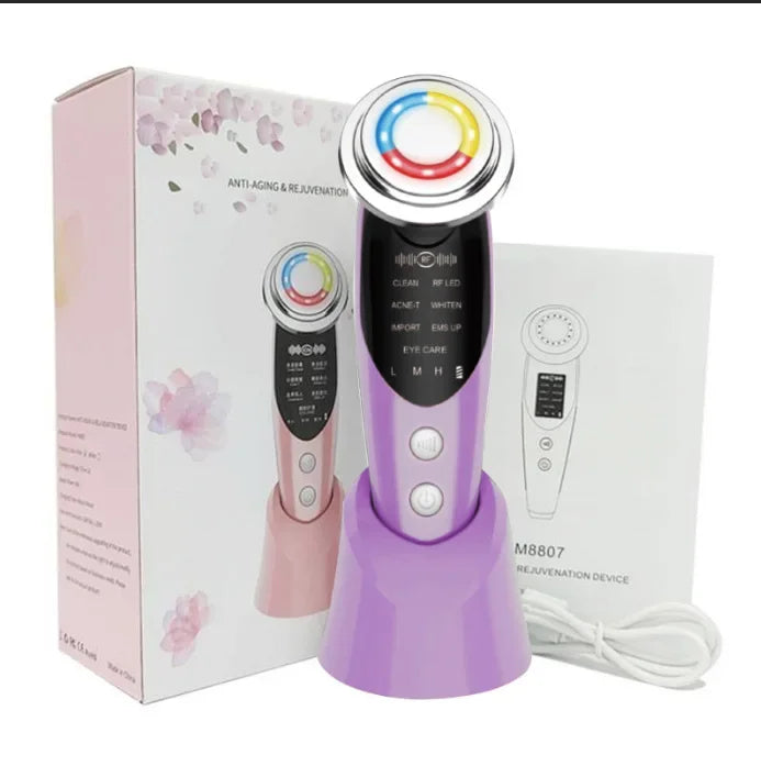 7 em 1 Face Lifting Machine – Sua Pele Mais Jovem e Radiante!